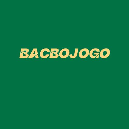 Logo da BACBOJOGO